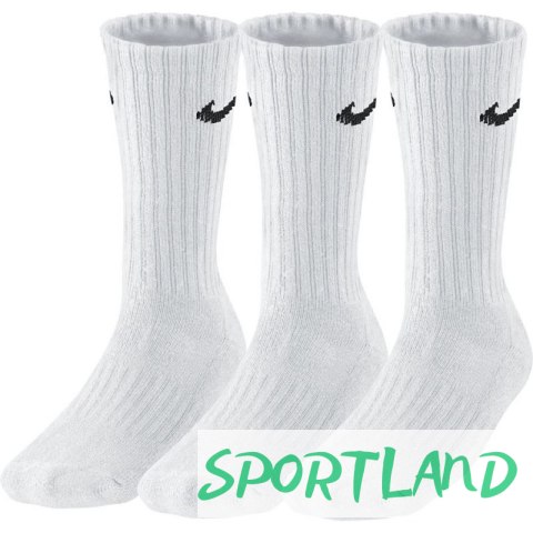 Skarpety Nike Value Cotton 3pak SX4508-101 46-50 Skarpety Nike Value Cotton 3pak SX4508-101 46-50