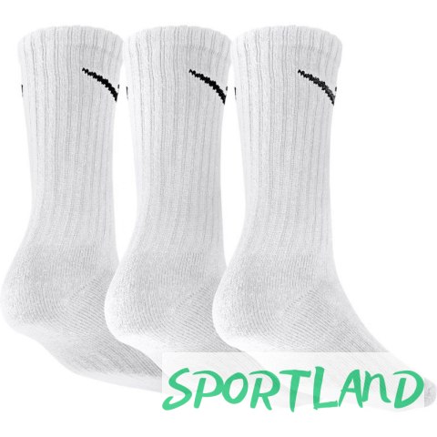 Skarpety Nike Value Cotton 3pak SX4508-101 46-50 Skarpety Nike Value Cotton 3pak SX4508-101 46-50