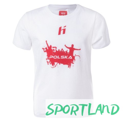 Koszulka Huari Poland Fan Jr 92800426915 110 Koszulka Huari Poland Fan Jr 92800426915 110