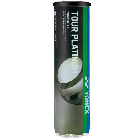 Piłki tenisowe Yonex Tour Platinum 4 szt TB-TP4PEX żółty