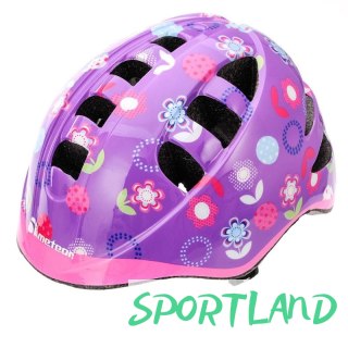 Kask rowerowy Meteor MA-2 flower Junior 23956 S