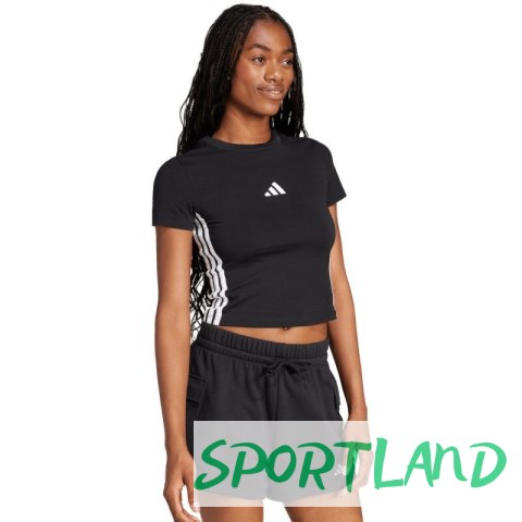Koszulka adidas Essentials 3-Stripes Slim Baby W JC8325 M Koszulka adidas Essentials 3-Stripes Slim Baby W JC8325 M