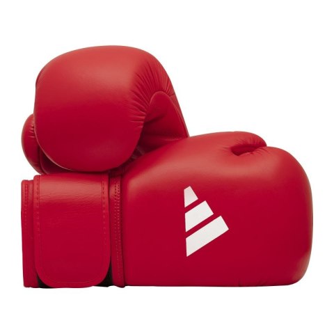 Rękawice bokserskie turniejowe adidas z atestem IBA czerwone 10 oz Rękawice bokserskie turniejowe adidas z atestem IBA czerwone 10 oz