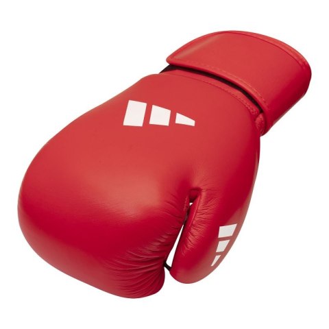 Rękawice bokserskie turniejowe adidas z atestem IBA czerwone 10 oz Rękawice bokserskie turniejowe adidas z atestem IBA czerwone 10 oz