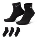 Skarpety Nike Value Cotton Quarter 3pary SX4926 001 XL: 46-50