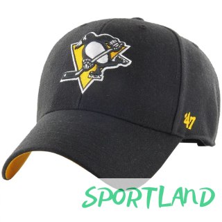 Czapka 47 Brand NHL Pittsburgh Penguins Ballpark Cap M H-BLPMS15WBP-BK One size