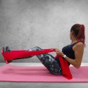 Guma Fitness Profit 120*15*0,55 cm czerwona DK 2227 N/A