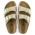 Klapki damskie Birkenstock Arizona Birko-Flor Gold złote regular szerokie (1016110) 40.0