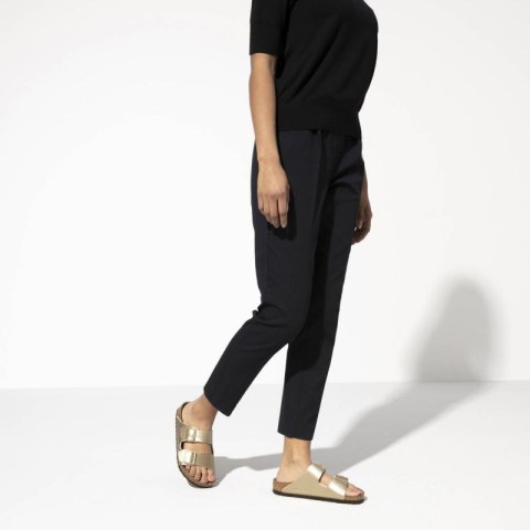 Klapki damskie Birkenstock Arizona Birko-Flor Gold złote regular szerokie (1016110) 40.0 Klapki damskie Birkenstock Arizona Birko-Flor Gold złote regular szerokie (1016110) 40.0