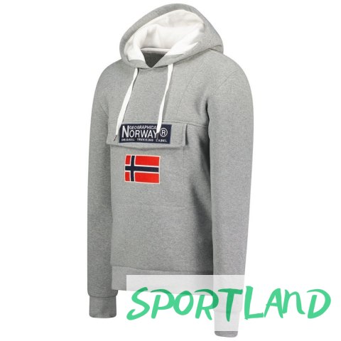 Bluza Geographical Norway Gadrien DB 054 M WW6114H/GN/Blended Grey / White 3XL Bluza Geographical Norway Gadrien DB 054 M WW6114H/GN/Blended Grey / White 3XL
