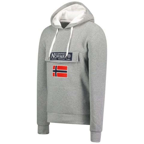 Bluza Geographical Norway Gadrien DB 054 M WW6114H/GN/Blended Grey / White L Bluza Geographical Norway Gadrien DB 054 M WW6114H/GN/Blended Grey / White L