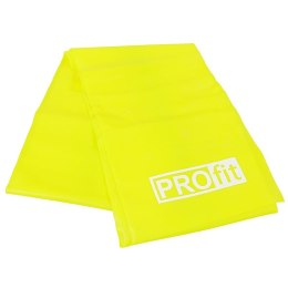GUMA FITNESS PROFIT LONG LIGHT 200x15x0,35cm żółta DK 2227 N/A