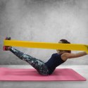 GUMA FITNESS PROFIT LONG LIGHT 200x15x0,35cm żółta DK 2227 N/A