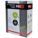 Piłka gimnastyczna PROfit 75cm czarna z pompką DK2102 N/A