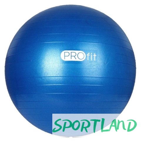 Piłka gimnastyczna PROfit 85cm niebieska z pompką DK2102 N/A Piłka gimnastyczna PROfit 85cm niebieska z pompką DK2102 N/A