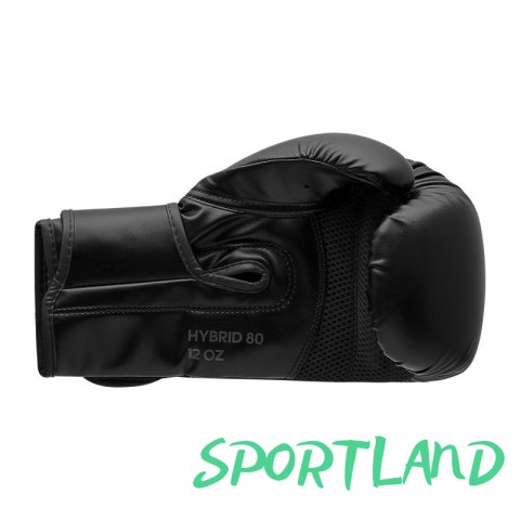 Rękawice bokserskie adidas Hybrid 80 czarne 14 oz Rękawice bokserskie adidas Hybrid 80 czarne 14 oz