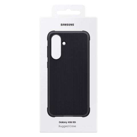 Etui silikonowe Samsung Rugged na Samsung Galaxy A56 5G - czarne Etui silikonowe Samsung Rugged na Samsung Galaxy A56 5G - czarne
