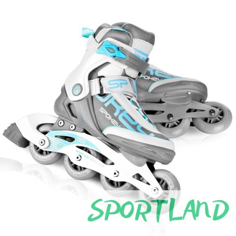 Łyżworolki Spokey Prime Pro WH/TQ 37 926965 37 Łyżworolki Spokey Prime Pro WH/TQ 37 926965 37