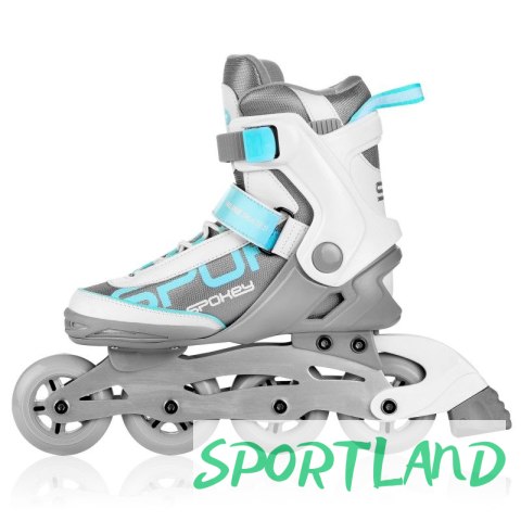 Łyżworolki Spokey Prime Pro WH/TQ 38 926966 38 Łyżworolki Spokey Prime Pro WH/TQ 38 926966 38