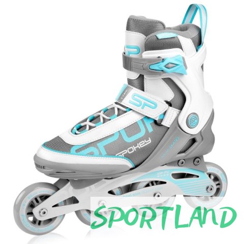 Łyżworolki Spokey Prime Pro WH/TQ 38 926966 38 Łyżworolki Spokey Prime Pro WH/TQ 38 926966 38
