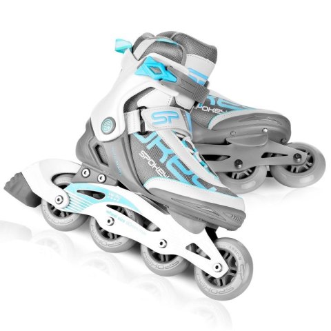 Łyżworolki Spokey Prime Pro WH/TQ 40 926968 40 Łyżworolki Spokey Prime Pro WH/TQ 40 926968 40