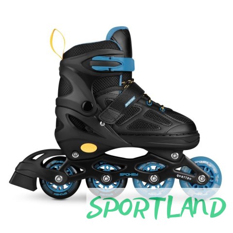 Łyżworolki Spokey Quattro 4IN1 SPK-943433 roz. 34-37 BK/DBL 34-37 Łyżworolki Spokey Quattro 4IN1 SPK-943433 roz. 34-37 BK/DBL 34-37