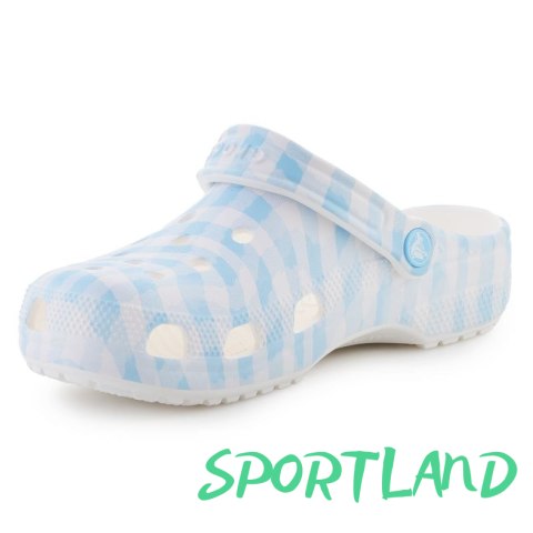 Klapki Crocs Classic Gingham Clog W 211006-16S EU 38/39 Klapki Crocs Classic Gingham Clog W 211006-16S EU 38/39