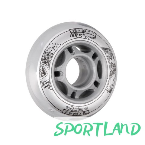 Kółka Nils Extreme PU 72x24 82A (4 szt.) N/A Kółka Nils Extreme PU 72x24 82A (4 szt.) N/A