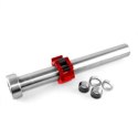 Gryf olimpijski 120cm z zaciskami lock jaw blac GOL160 N/A