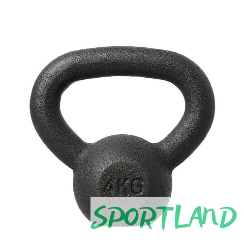 Kettlebell żeliwny HMS KZG04 4kg N/A Kettlebell żeliwny HMS KZG04 4kg N/A