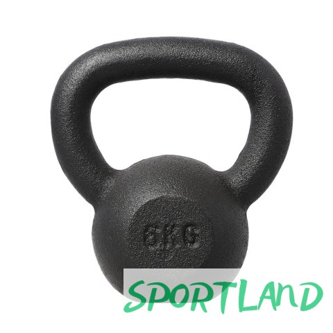 Kettlebell żeliwny HMS KZG06 6kg N/A Kettlebell żeliwny HMS KZG06 6kg N/A