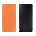 Mata fitness klubowa z otworami HMS Premium MFK01 Orange-Black N/A