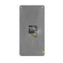 Mata fitness klubowa z otworami HMS Premium MFK02 Grey-Black N/A