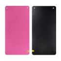 Mata fitness klubowa z otworami HMS Premium MFK02 Pink-Black N/A Mata fitness klubowa z otworami HMS Premium MFK02 Pink-Black N/A