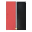 Mata fitness klubowa z otworami HMS Premium MFK03 Red-Black N/A