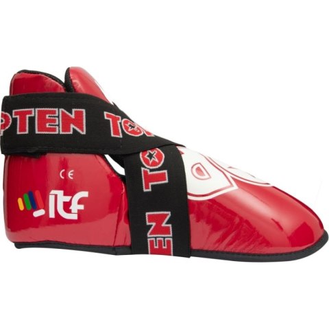 Ochraniacze stóp Masters Top Ten OSTT-PU "Superlight" Glossy (Wako Approved) 030813 czerwony+M/L Ochraniacze stóp Masters Top Ten OSTT-PU "Superlight" Glossy (Wako Approved) 030813 czerwony+M/L