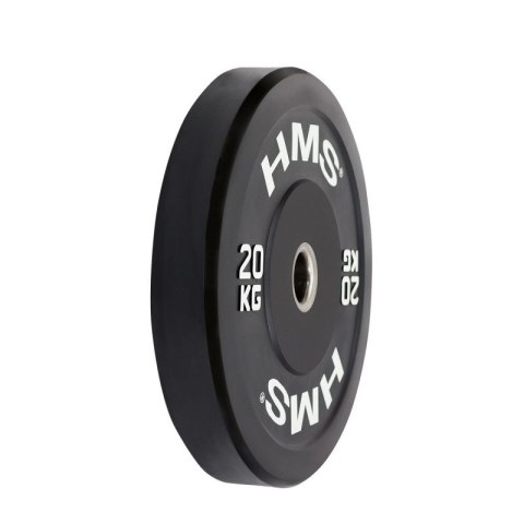 Talerz olimpijski HMS BLACK BUMPER 20 kg BBR20 N/A Talerz olimpijski HMS BLACK BUMPER 20 kg BBR20 N/A