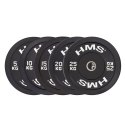 Talerz olimpijski HMS BLACK BUMPER 25 kg BBR25 N/A