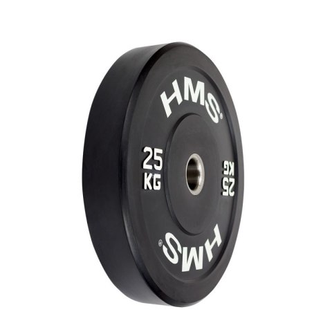 Talerz olimpijski HMS BLACK BUMPER 25 kg BBR25 N/A Talerz olimpijski HMS BLACK BUMPER 25 kg BBR25 N/A