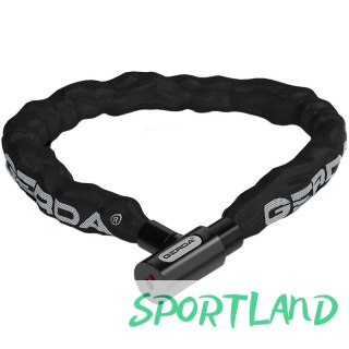 Zapięcie rowerowe Gerda łańcuch, korpus okrągły, osłona klucza Contra 900/6V 0SCN009000606V2XP N/A