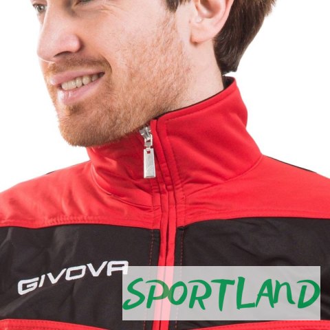 Dres Givova Tuta Visa TR018 1210 czerwony/czarny 2XL Dres Givova Tuta Visa TR018 1210 czerwony/czarny 2XL
