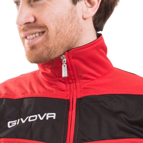 Dres Givova Tuta Visa TR018 1210 czerwony/czarny 2XS Dres Givova Tuta Visa TR018 1210 czerwony/czarny 2XS