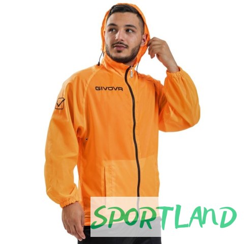 Kurtka Givova Rain Basico Fluo RJ001 0028 2XL Kurtka Givova Rain Basico Fluo RJ001 0028 2XL