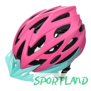 Kask rowerowy Meteor Ovlo M 16863 55-58 cm różowy uniw