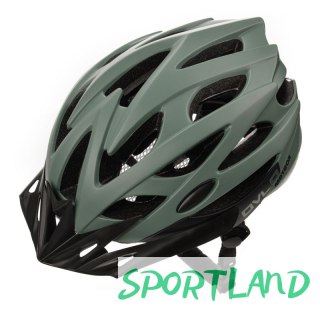 Kask rowerowy Meteor Ovlo M 16869 55-58 cm zielony uniw