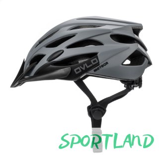 Kask rowerowy Meteor Ovlo S 16865 52-56 cm szary uniw