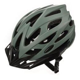 Kask rowerowy Meteor Ovlo S 16868 52-56 cm zielony uniw