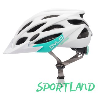 Kask rowerowy Meteor Ovlo S 17365 52-56 cm biały/miętowy uniw