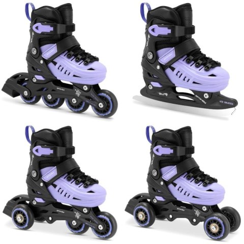 Łyżworolki Spokey 4W1 4One Jr SPK-944650 r. 34-38 34-38 Łyżworolki Spokey 4W1 4One Jr SPK-944650 r. 34-38 34-38