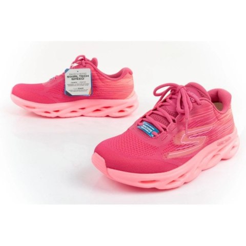 Buty do biegania Skechers Go Run Swirl Tech Speed W 129501/HPPK 37 Buty do biegania Skechers Go Run Swirl Tech Speed W 129501/HPPK 37